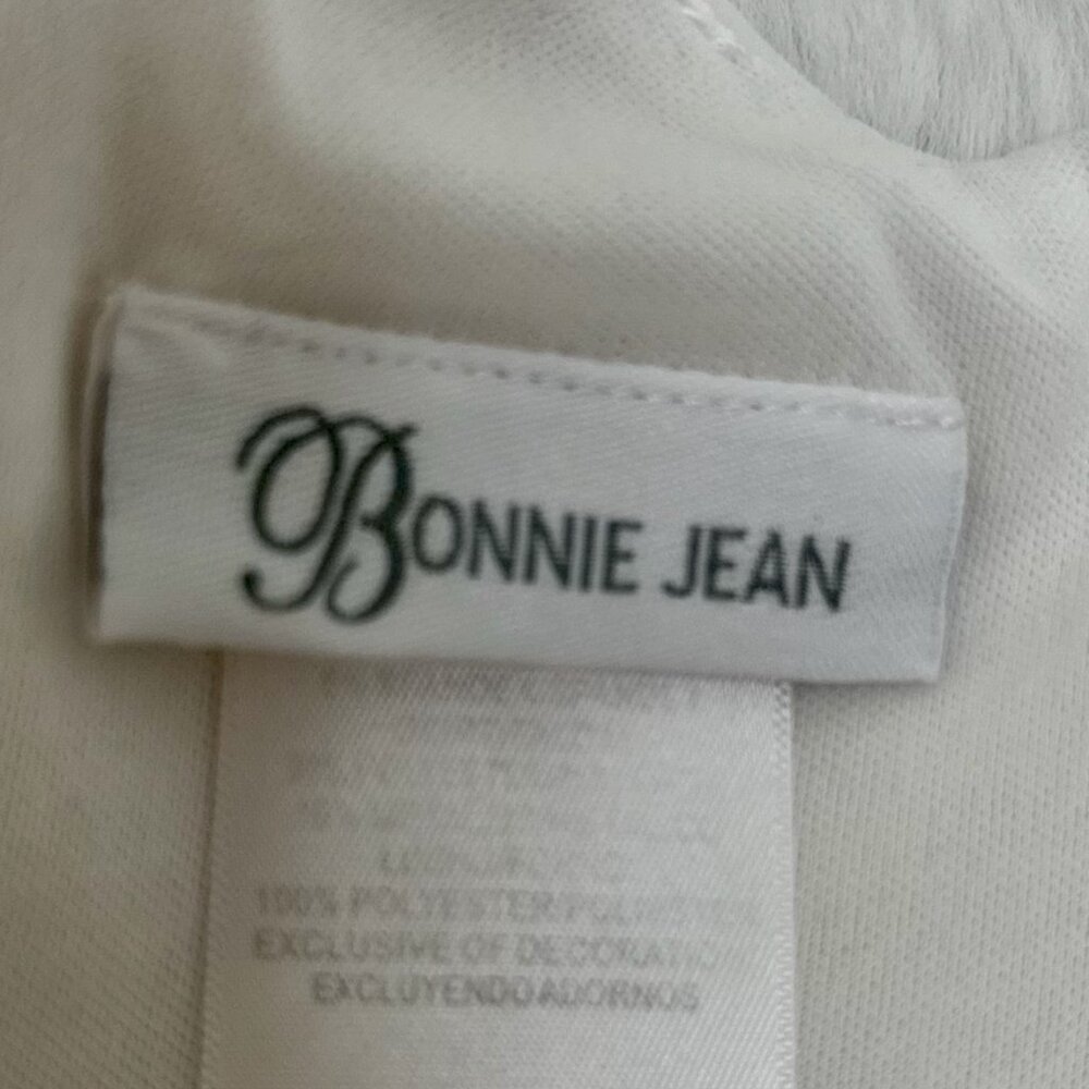 Bonnie Jean Girls Colorblock Stripe Dress with Bow - Picture 8 of 9